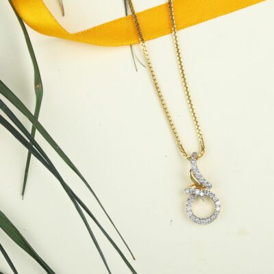 Encircled Drop Pendant