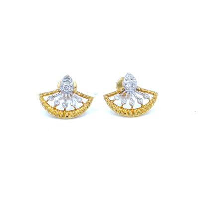 Aura diamond earrings