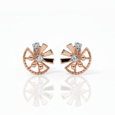First Flora Diamond Earrings