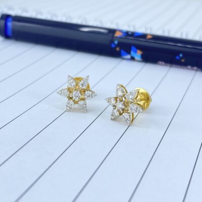 Star Diamond Earrings