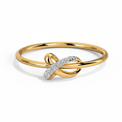 Siya Knot Diamond Ring