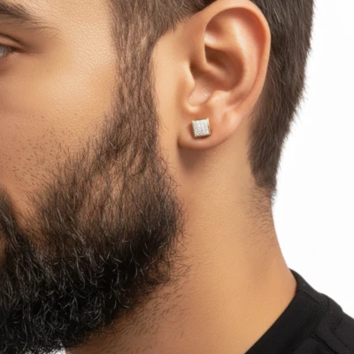 Ethan Diamond Stud for Men