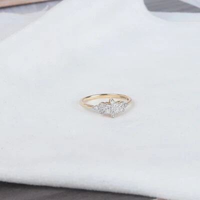 Light weight diamond ring