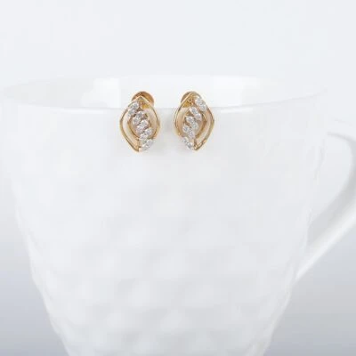 Dazzling diamond earrings