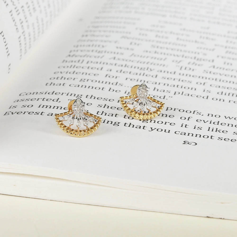 Aura diamond earrings