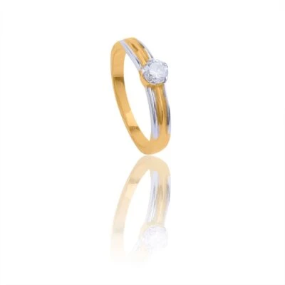 Aisha Diamond Solitaire Ring