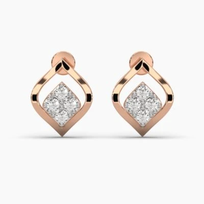 Diva diamond earrings