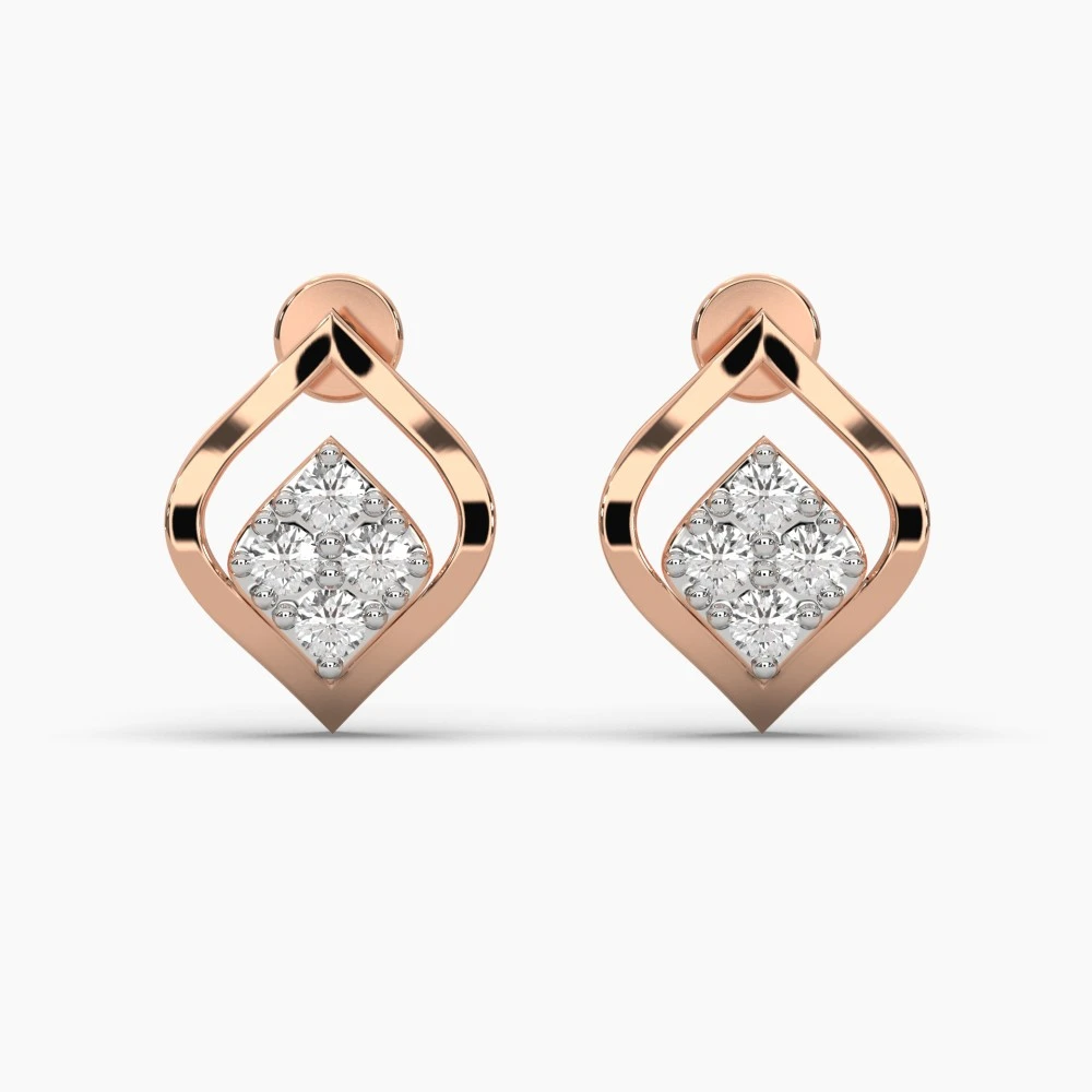 Diva diamond earrings