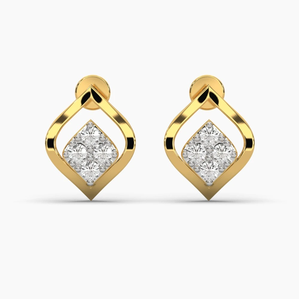 Diva diamond earrings