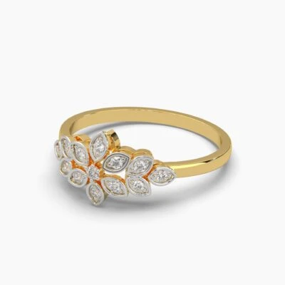 Light Weight Diamond Ring