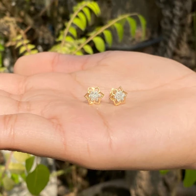 Radha Diamond Earrings