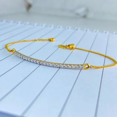 Line Diamond Bracelet
