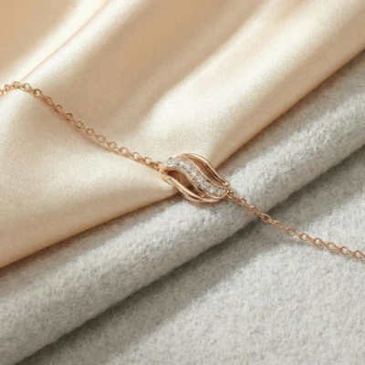 Nami Rose Gold Diamond Bracelet